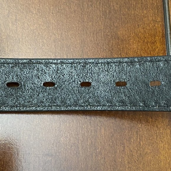 Ivan Silver Gold Engraved Horse Head Buckle Studded Tooled Rodeo Cowboy Belt 38 - Picture 11 of 12